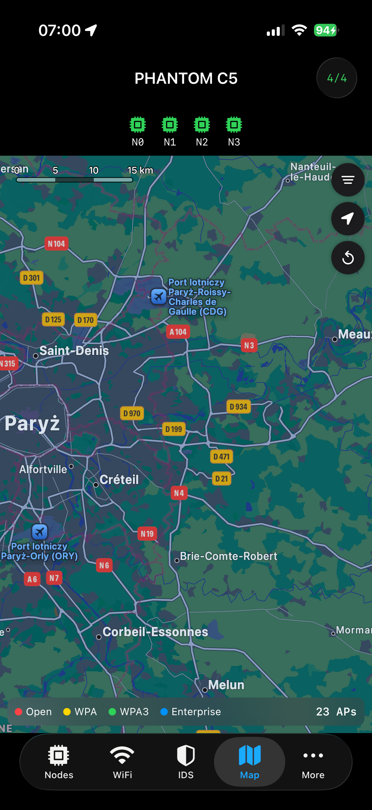 Wardriving Map