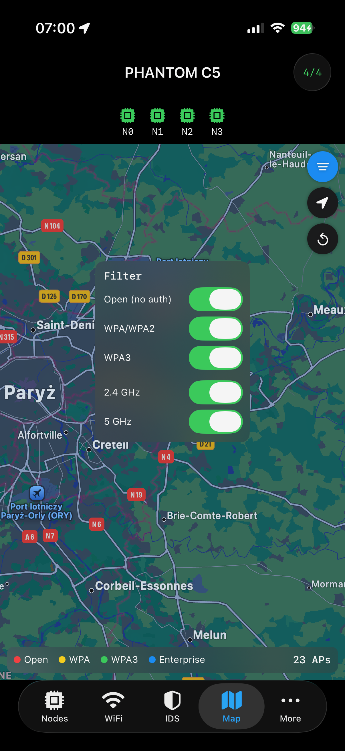 Map Filters