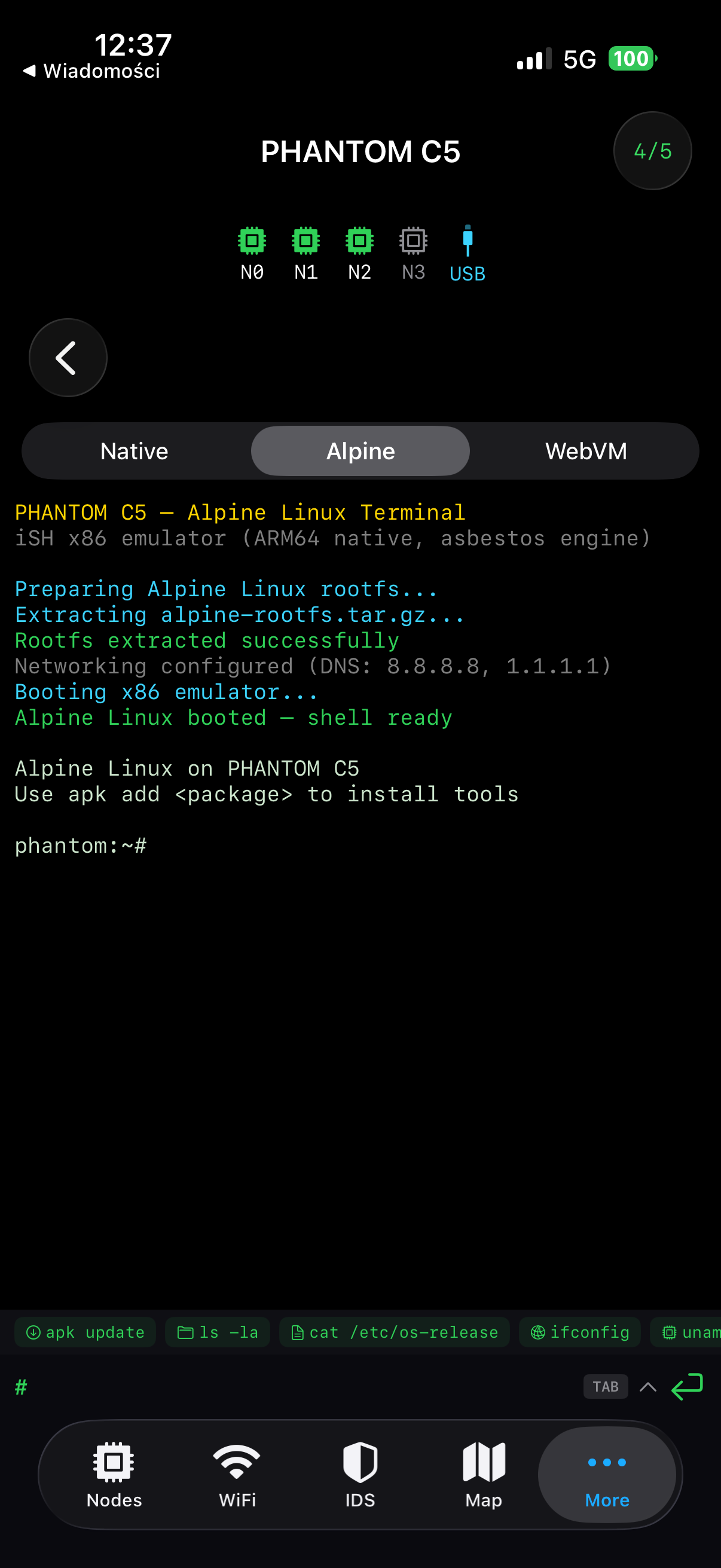 Alpine Terminal